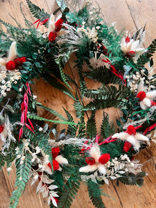 Wreath Santa
