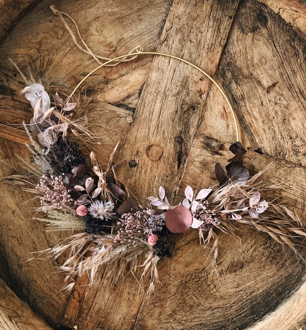Wreath Lilac (wired inscription)